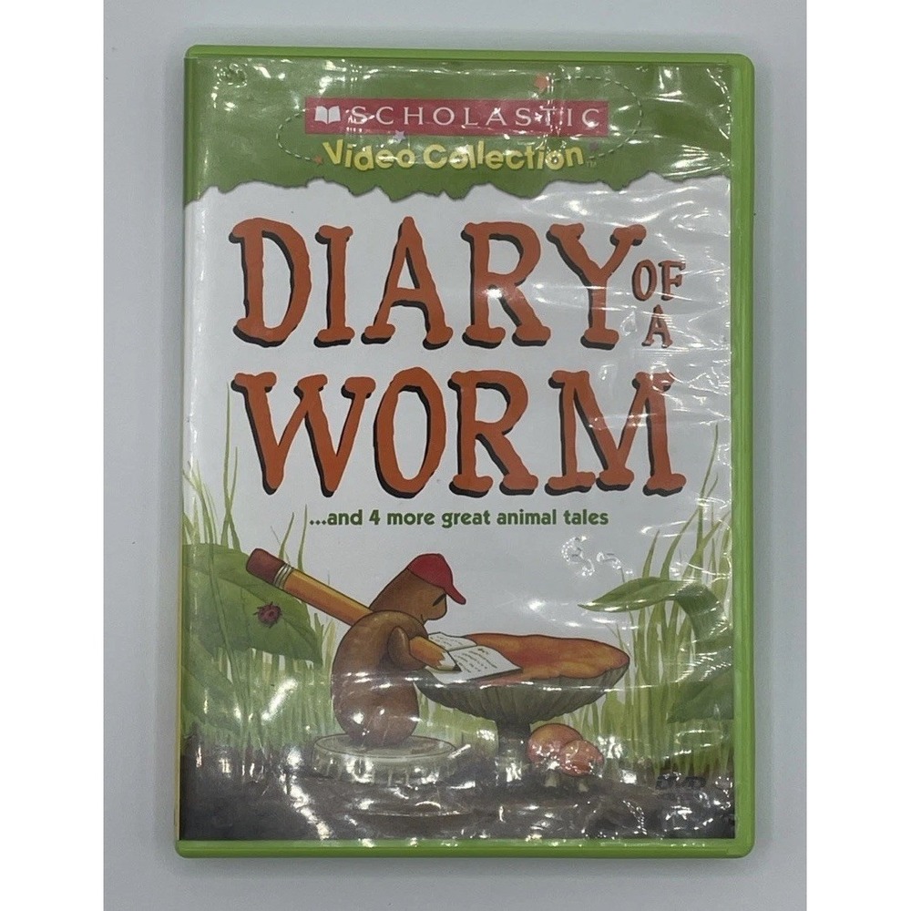 Diary of a Worm and Four More Great Animal Tales (Scholastic, 2006) DVD Kids
